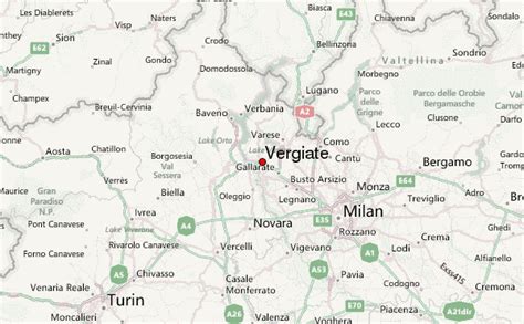 Vergiate Map .